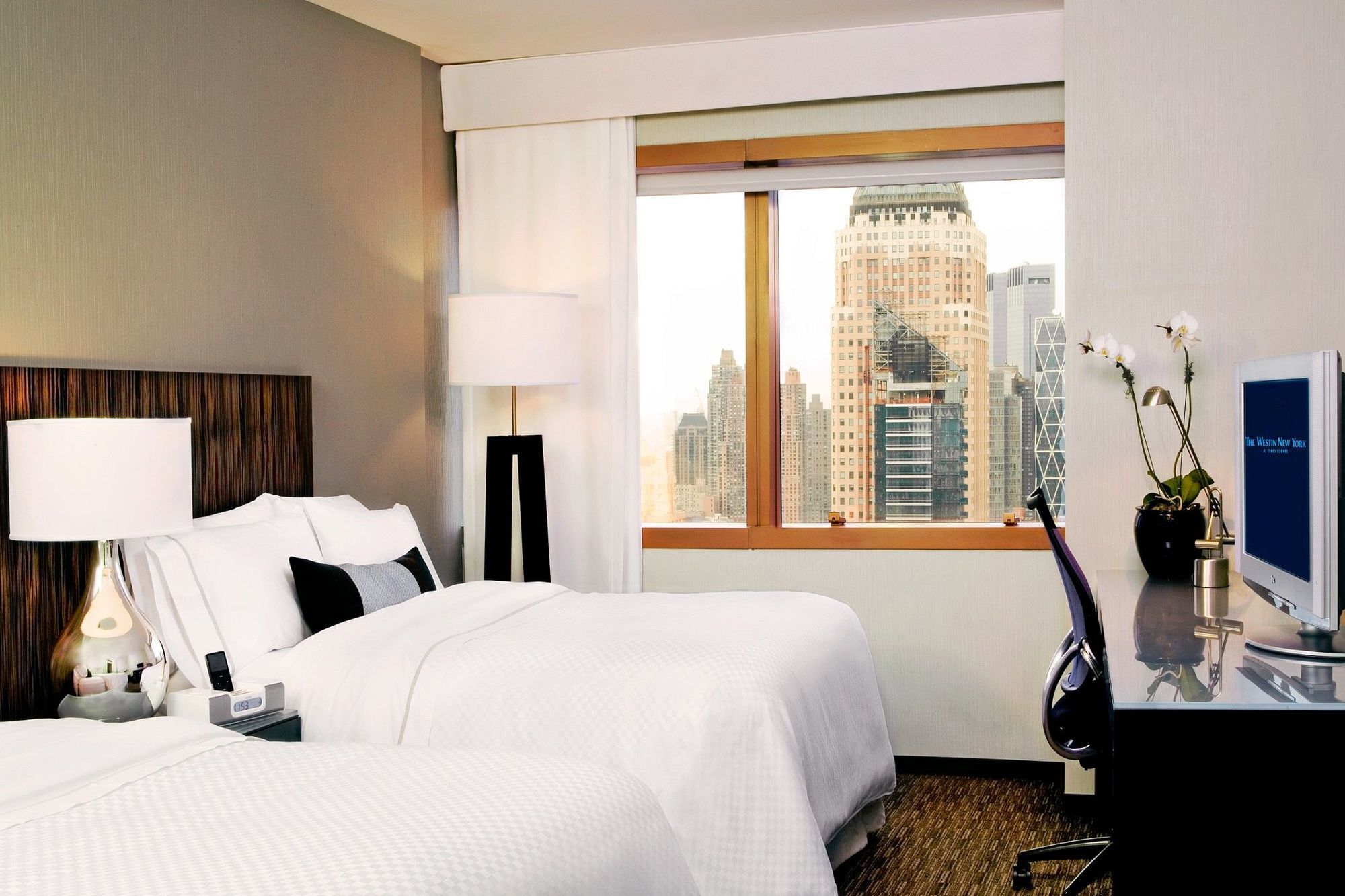 Hotel The Westin New York At Times Square Camera foto A typical room at the hotel